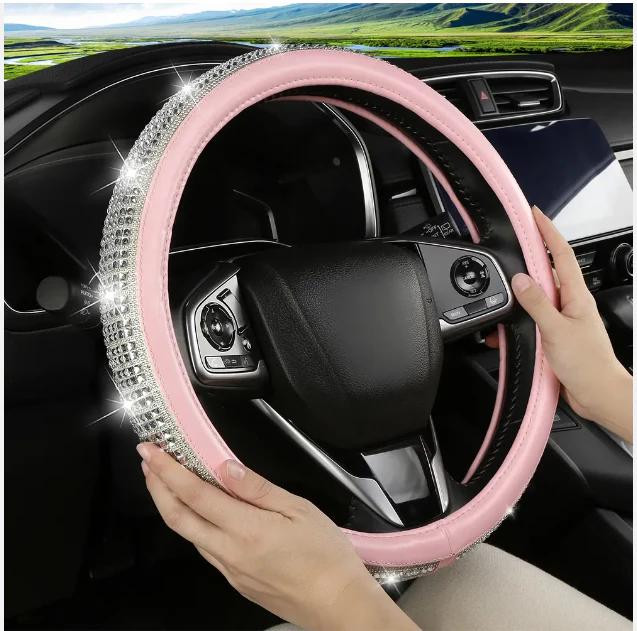 Couvre volant Diamond Rose