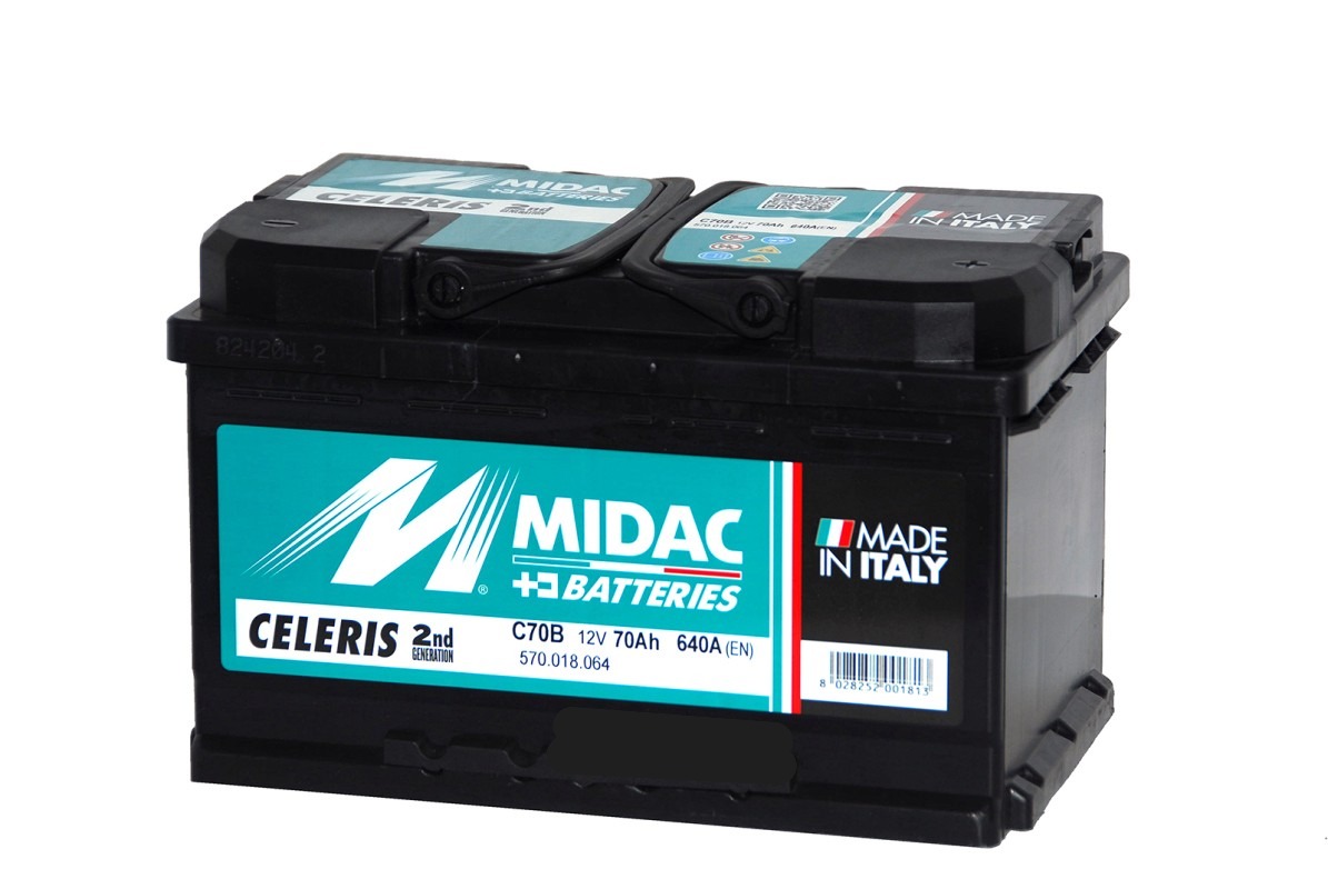 Batterie Midac L3 70Ah