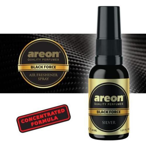 Spray Black Force Silver