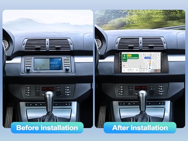 Post radio android Bmw x5 E39  / E53