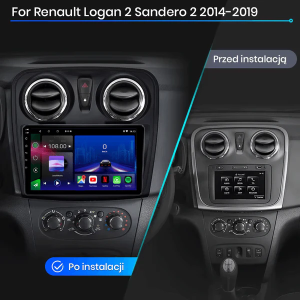 Post Android Logan / Sandero 2014-2021