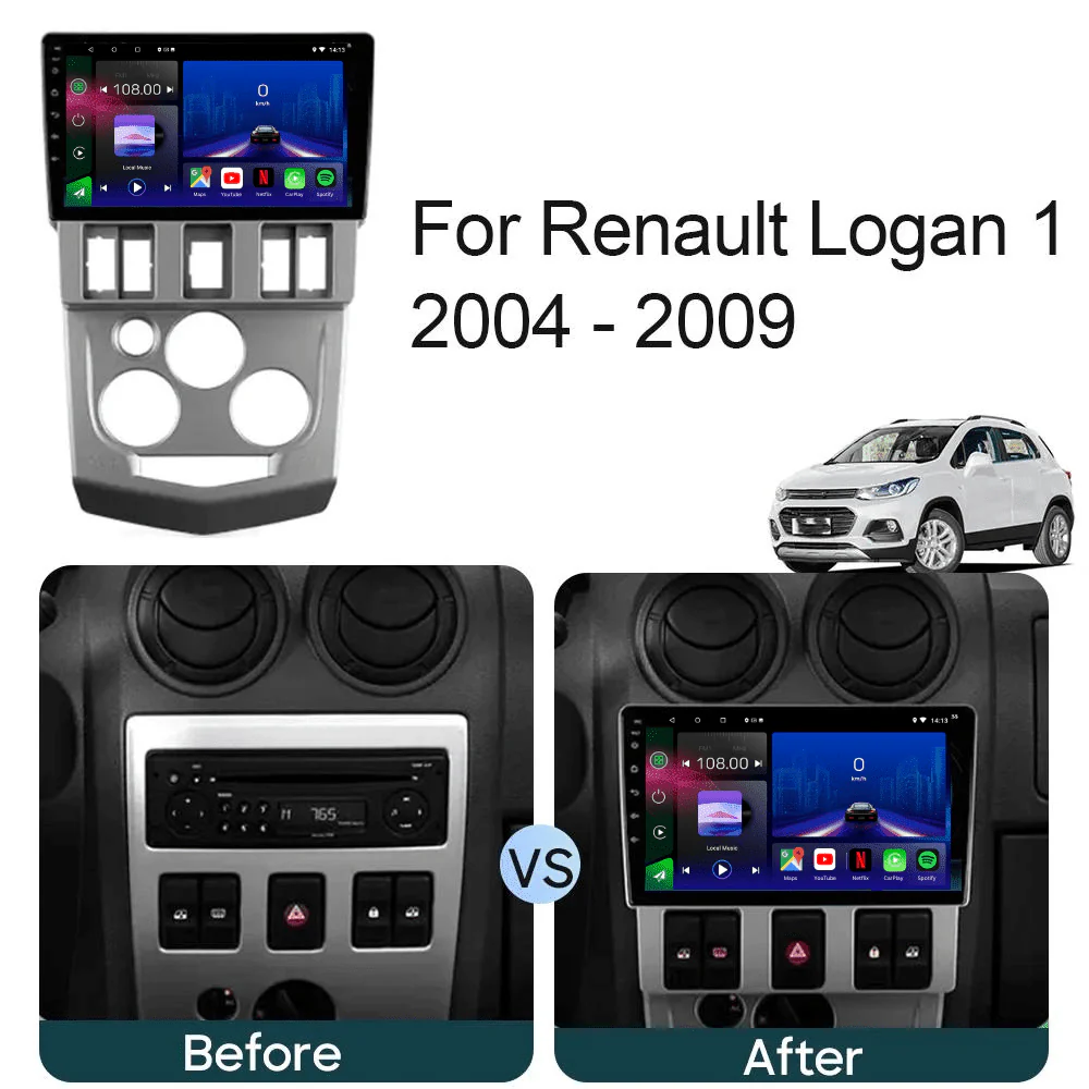 Post radio android Logan I 2004-2009 Sandero / Duster