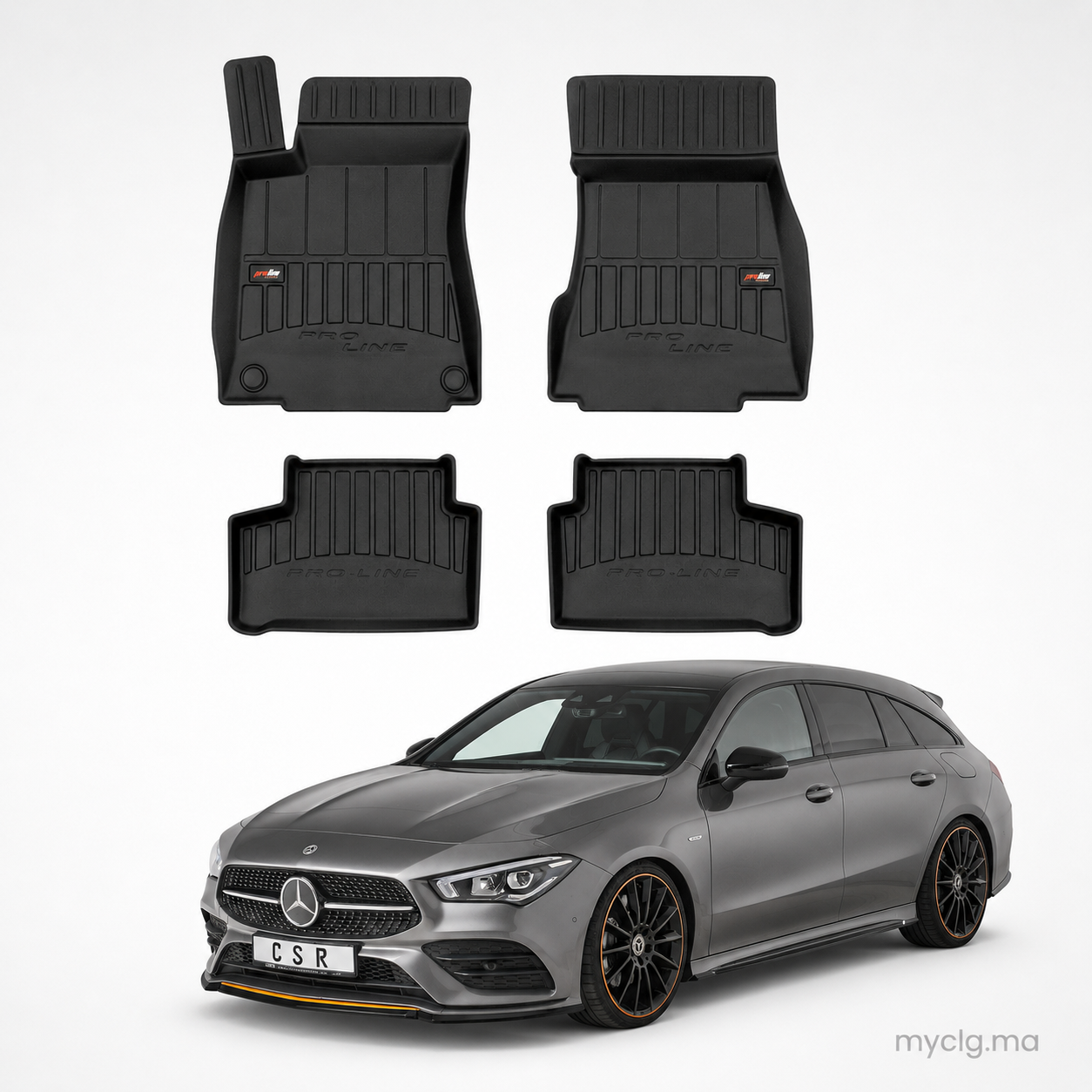 Tapis ProLine TPE Mercedes Cla X118