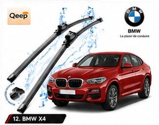Essuie-glaces sur mesure Bmw x4