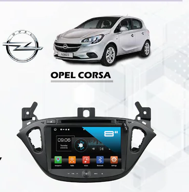 Poste Radio Android sur mesure pour Opel Corsa D 2006-2014