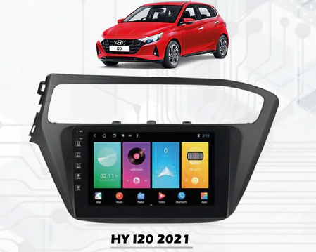 Poste Radio Android sur mesure pour Hyundai i20 (2021+)