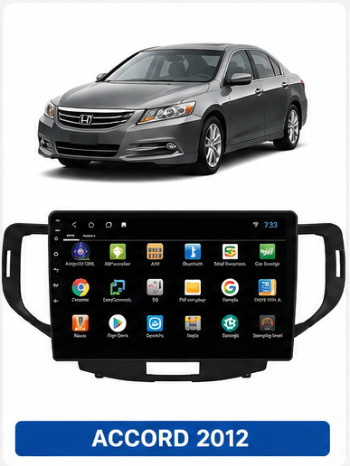 Poste Radio Android sur mesure pour Honda Accord (2012+)