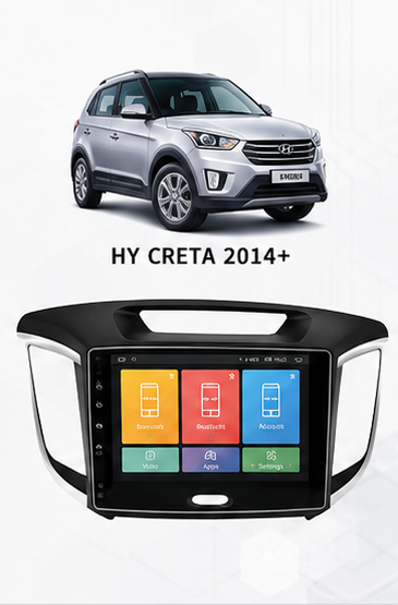 oste Radio Android sur mesure pour Hyundai Creta (2014+)