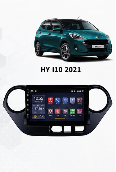 Poste Radio Android sur mesure pour Hyundai i10 (2021+)