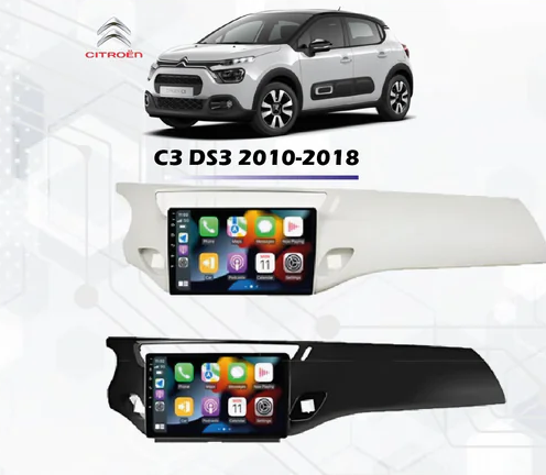 Poste Radio Android sur mesure pour Citroën DS3 / Citroën C3 (2010-2018)