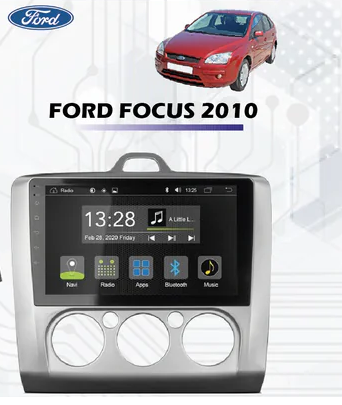 Poste Radio Android sur mesure pour Ford Focus (2004-2011)