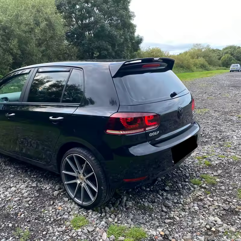 Becquet arrière en ABS sur mesure pour Volkswagen Golf 6 (2009-2013)