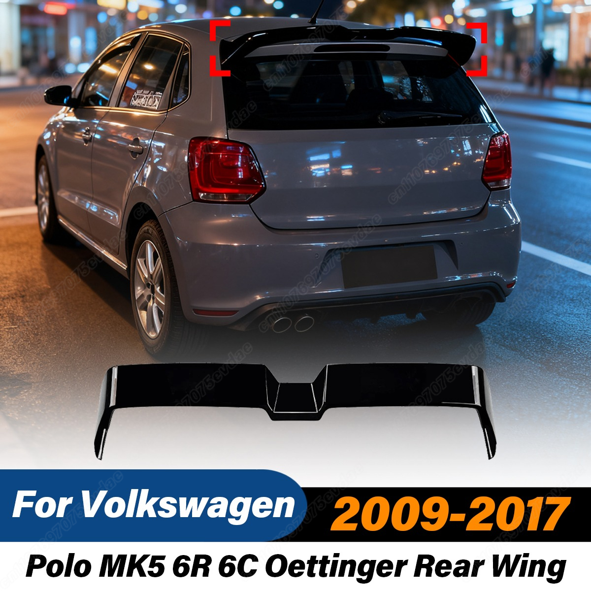 Becquet Oettinger en ABS sur mesure pour Volkswagen Polo (2009-2017)