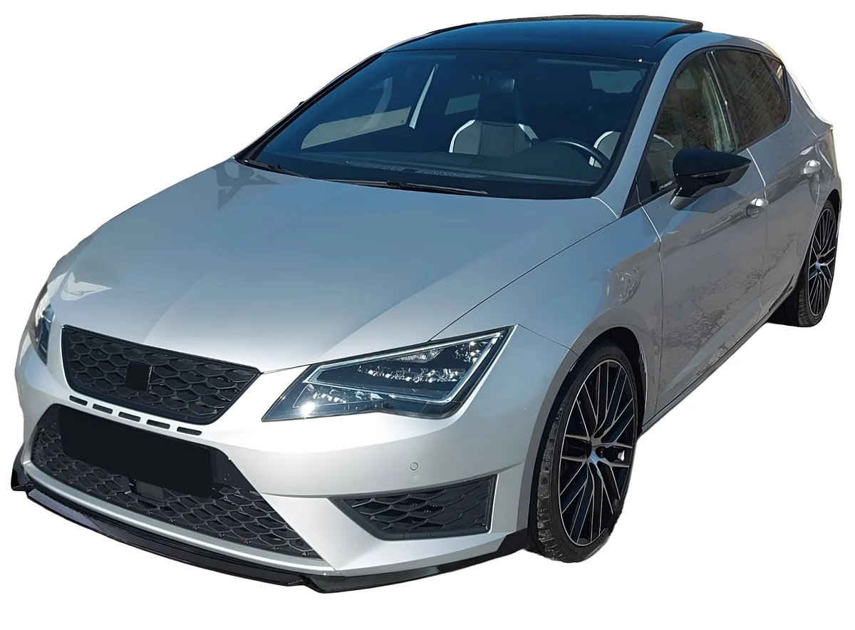 Lame Avant Seat Leon 5F Cupra 2012-2020 Noir Brillant