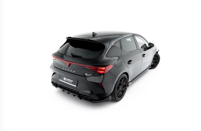 Spoiler Cap Seat Leon FR MK4 & Cupra Leon 2020-2024 Noir Brillant