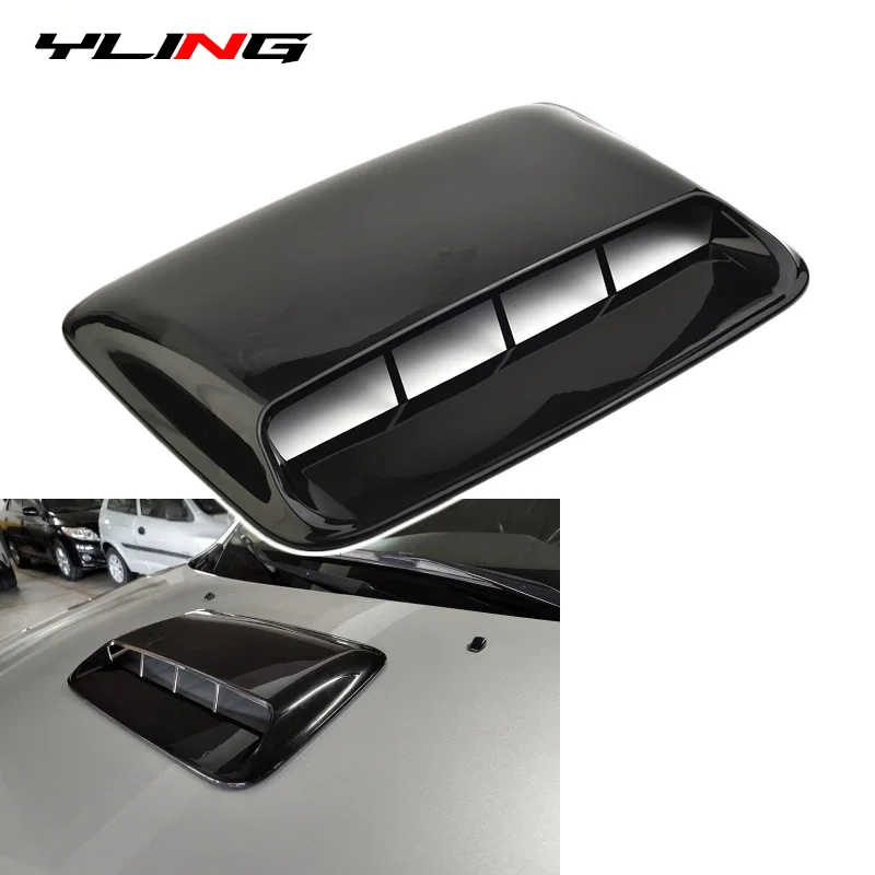 Prise d’Air Capot Universelle Noir Brillant – Scoop Tuning Voiture