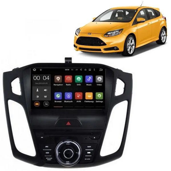 Poste Radio Android sur mesure pour Ford Focus (2012-2018)
